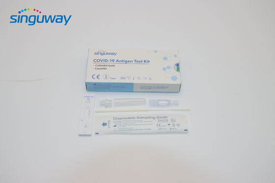 Kolloidaler Goldantigen-Wegwerfselbst, der Kit Cassette High Sensitivity prüft