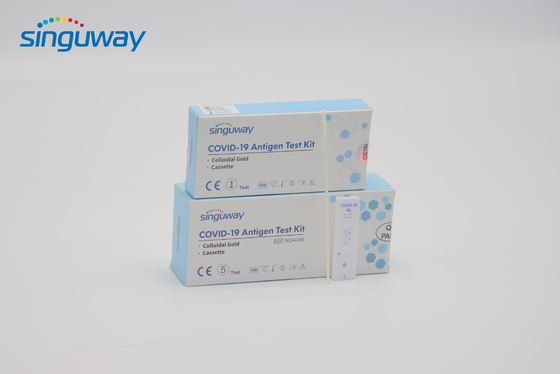 15 Minute-schnelles Antigen Selbsttest-Kit Europe Approved Test Card ISO13485 ISO9001