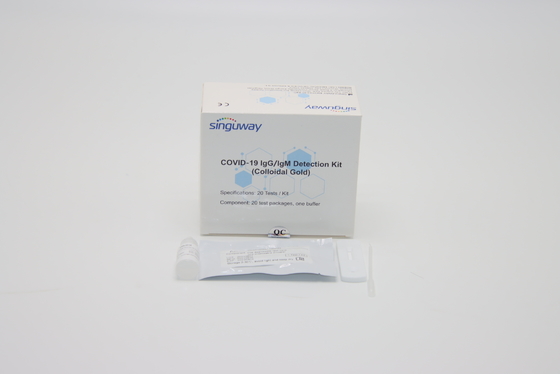 Haupt- schneller Labor-Antikörper-Selbsttest-Kit Nasal Art Swab Test-Ausrüstung ISO9001