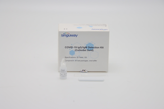 Schneller Reaktions-Plastikantikörper-schnelle Entdeckung Kit Colloidal Gold Test Kit ISO13485