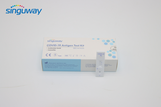 Kassette Präzisions-Nasen-nasales Speichel-Antigen-schnelle Test-Kit Colloidal Gold Hepatitiss B