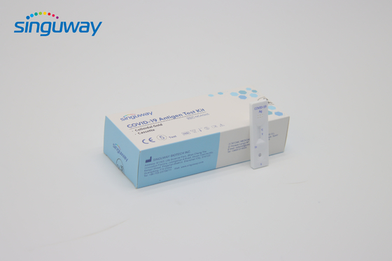 Ein Schritt 15 Minute-qualitatives schnelles Antigen Selbsttest-Kit Europe Approved