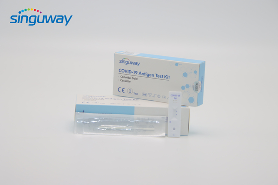 CER Coronavirus AG Antigen-schneller Test-Kassetten-Putzlappen-bequemer persönlicher Test