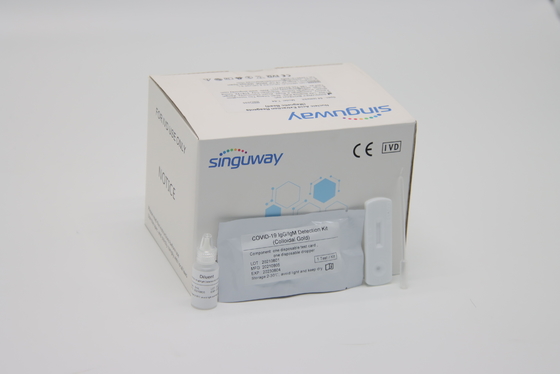 Hoher Empfindlichkeits-Wegwerfselbstschneller Antikörper-Test Kit Cassette ISO13485