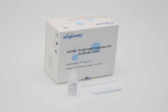 Plastikkassetten-schnelle Antikörper-Test-Ausrüstung 5~15 Minuten Selbsttest-ODM