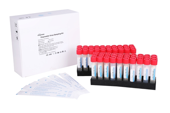 Beispielsammlungs-Kit Virus Transport Medium Nasals-Mundputzlappen-Kulturröhrchen des Speichel-7ml